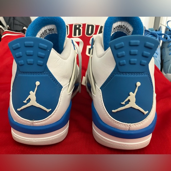 Nike Air Jordan 4 IV Retro 2012 Military Blue CLEAN Shoes Great Condition! - Picture 12 of 16